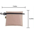 thumbnail image 6 of CLC Custom Leathercraft 1100 Multi-Purpose Clip-on Zippered Poly Bags, 3 Pack, 6 of 8