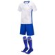thumbnail image 2 of Odeerbi Niños Niñas Fútbol Formación Uniforme Set de 3 Piezas Camiseta de Malla Seca Rápida + Pantalones Cortos + Calcetines Kit de Entrenamiento Completo Para 6-15 Años, 2 of 7