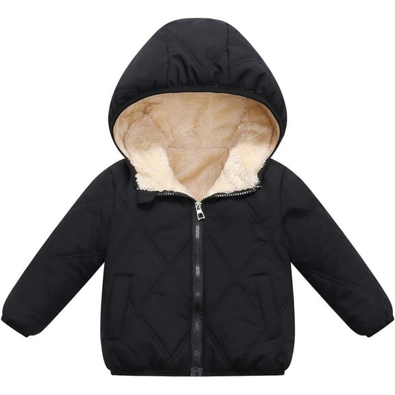 Baby girls winter coats toddler outerwear snow jackets infant boys warm clothes