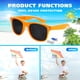 thumbnail image 5 of Paquete de 36 lentes de sol de neón de 12 colores, regalos de fiesta, estilo retro de los 80, perfecto y colorido juego de anteojos de sol para fiestas de cumpleaños, playa, juguetes de fiesta,, 5 of 8