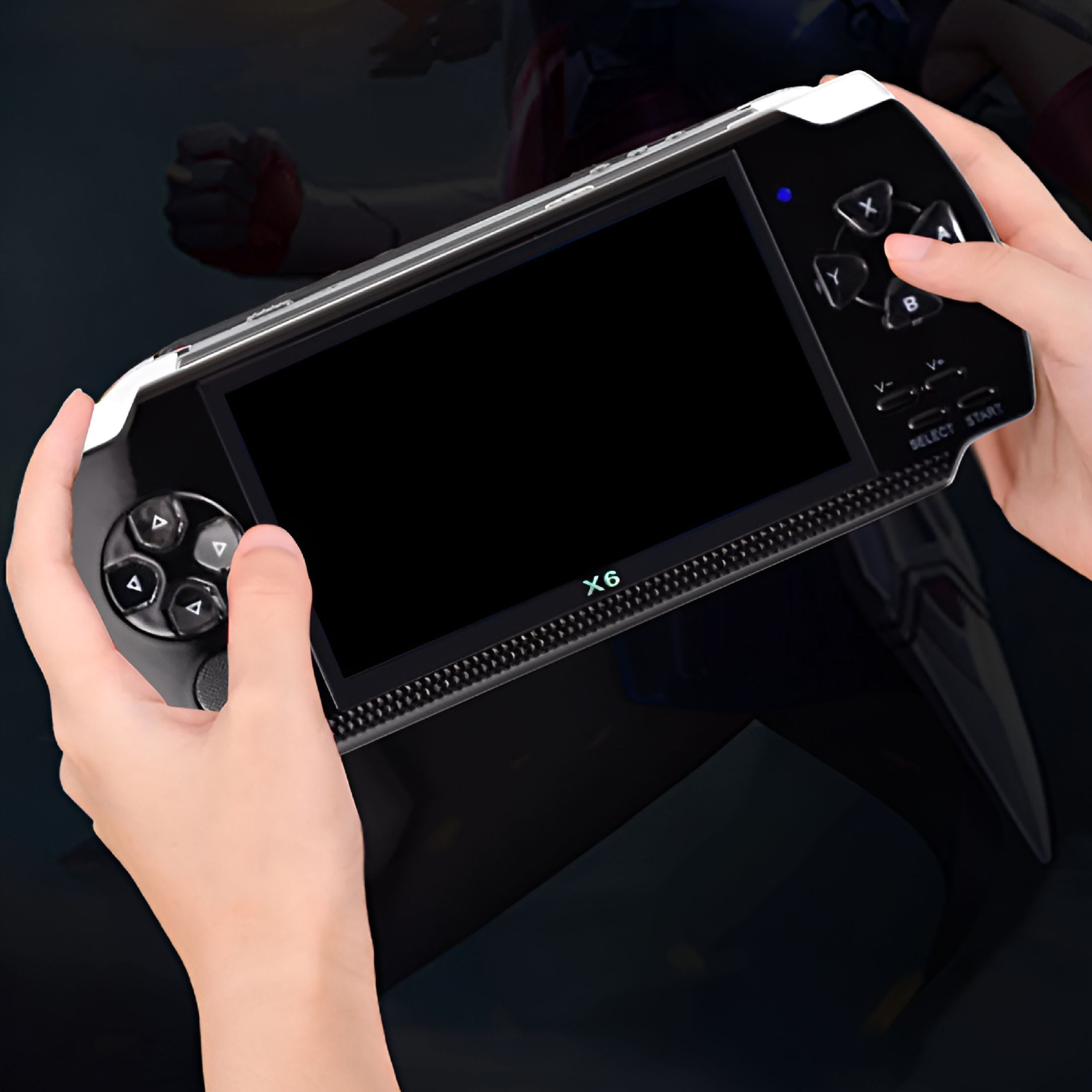 BESTSKY 2026 New Handheld Game Machine with 4.3 Inch High Definition Screen Built in Over 10000 Games