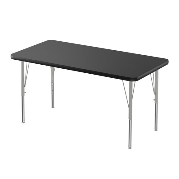 Correll Melamine Activity Tables With Black Granite Finish AM2448-REC-07-14-09