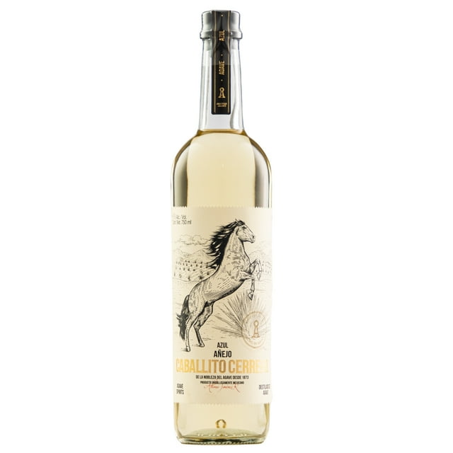 Destilado De Agave Caballito Cerrero Añejo 46 750 Ml Caballito Cerrero Destilado de Agave, Añejo