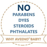 Aveeno Baby Daily Moisture Gentle Bath Wash & Shampoo with Natural Oat Extract, 18 fl. oz, Package may vary