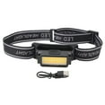 thumbnail image 2 of LED Headlamp Flashlight, Battery Powered ABS COB LED Headlamp  For Camping, 2 of 8