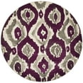 thumbnail image 4 of SAFAVIEH Porcello Collection PRL7736B Ivory / Purple Rug, 4 of 9