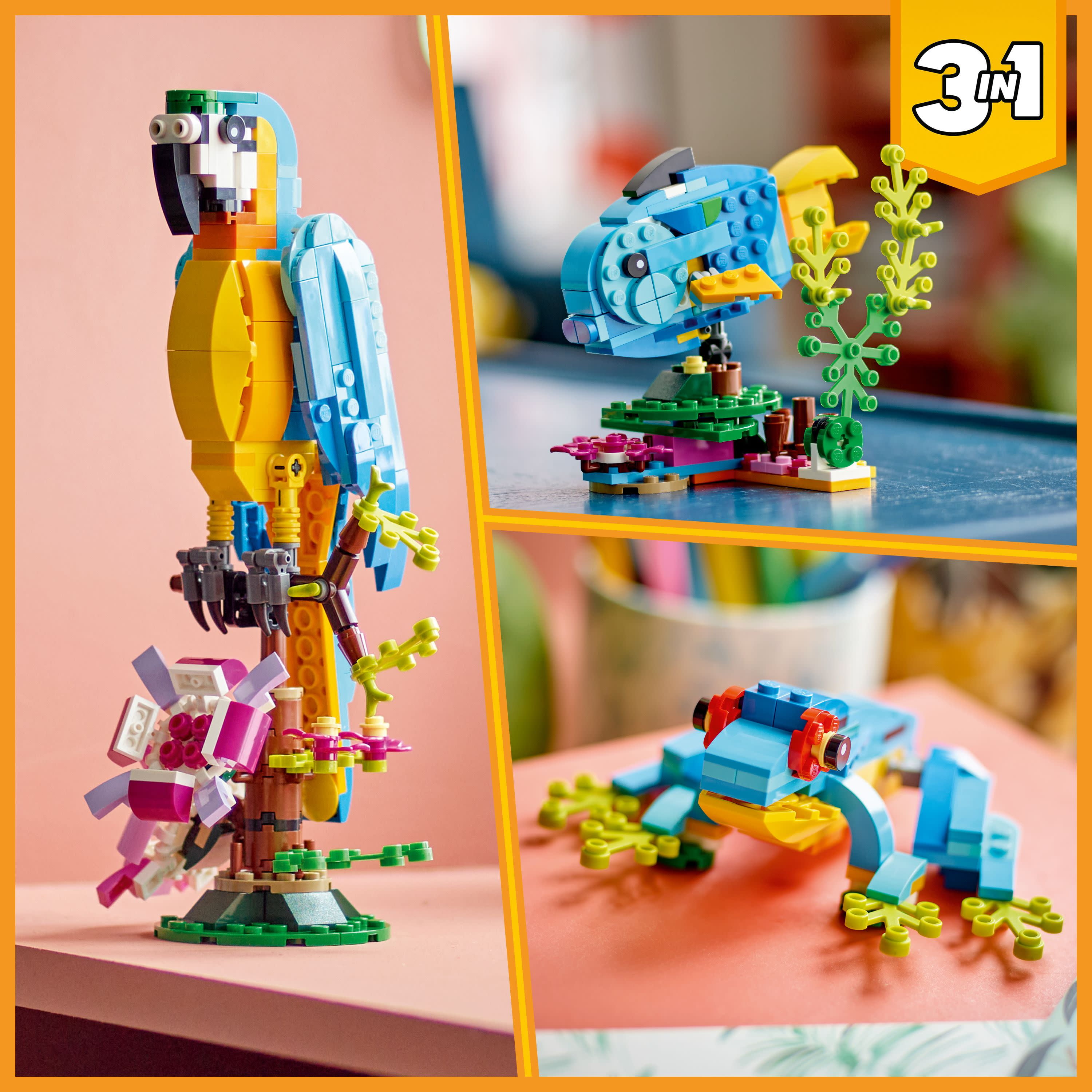 Lego Exotic Parrot 31136 offer at Lulu Hypermarket