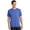 Heather Royal*, variant on Port & Company Core Cotton Tee