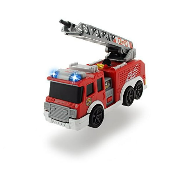 Camion de pompiers et de secours sons et lumières à piles Dickie