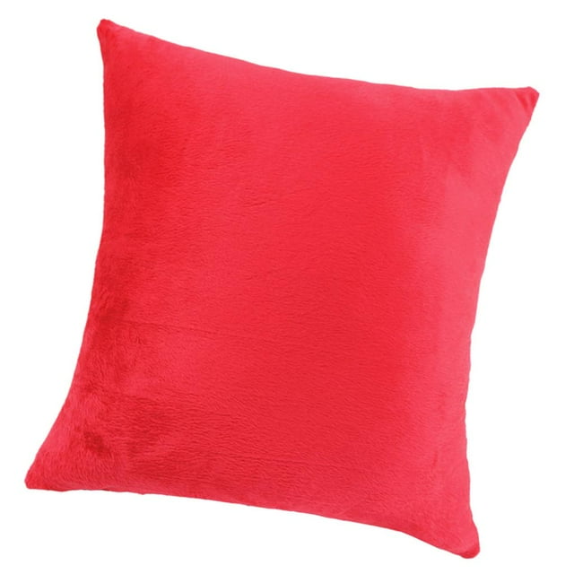 Funda de cojín de sofá para el hogar funda de almohada-2 tamaños funda de cojín , funda de cintura para el hogar, funda de Rojo 50 cm Baoblaze Funda de cojín para sofá