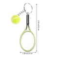 thumbnail image 2 of ADDHAT 3Ud Llaveros Pequeños De Tenis Decorativos Para Bolsas Y Multifuncionales, 2 of 7