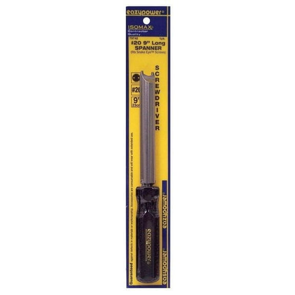 Eazypower Tamperproof Spanner Screwdriver, #20 79748