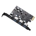 thumbnail image 3 of PCI-E 1 a USB 3.0 Hub Splitter Controller Riser Card para Windows/7/8/8.1/10/XP, 3 of 9