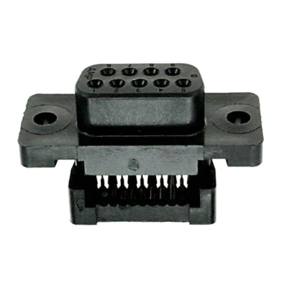 1658614-4 D-Sub Receptacle 9 Position , Female Sockets Connector