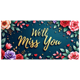 thumbnail image 2 of Colorful We ll Miss You Banner with Balloons Stars and Flowers Background Party Decoration for Farewell Parties Departure Celebrations Photo Booths and Gatherings, 2 of 8