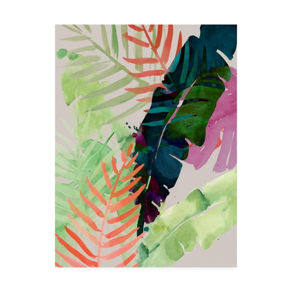 Trademark Fine Art 'Electric Palms II' Canvas Art by Jennifer Paxton Parker
