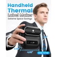 thumbnail image 3 of Phomemo Label Maker, M220 Thermal Label Printer, 80mm Portable Bluetooth Barcode Printer Compatible with Andriod/iOS for Home, Office, Small Business, 3 of 7
