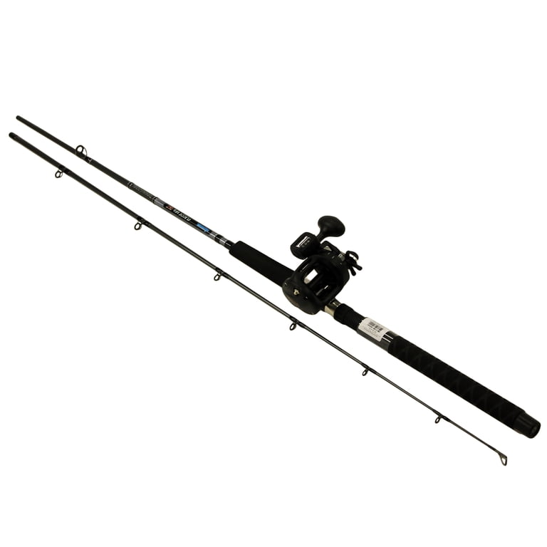 Okuma Great Lakes Trolling Fishing Rod and Reel Combo, 7'6
