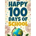 thumbnail image 5 of LUUFILx School 100 Days Celebration Backdrop Banner Colorful Party Supplies Background Photography Props Happy Days Decorations Classroom Event Decor, 5 of 9