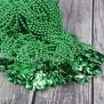 thumbnail image 5 of 30 Pack St. Patrick’s Day Necklace Green Necklaces Bulk with Shamrock Clover Mardi Gras Beads Saint Patrick’s Day Party Favors St. Paddy's Day Accessories Necklaces for Kids Adults, 5 of 8