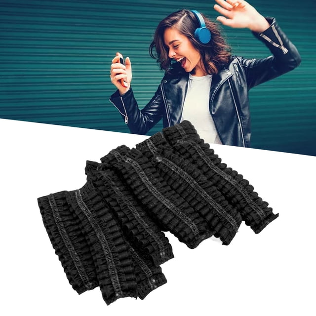 Fundas para Loss Oídos de Diseño ESTIRABLE, Limpias E Higiénicas, Que Mantienen la del Sonido, Adecuadas para la Mayoría de Los Auriculares, 100 fondos desechables para
