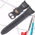 thumbnail image 3 of Correa de resina adecuada para Casio Prg 60 Prg 50 Pro Trek Correa de repuesto impermeable para hombre Accesorios de reloj, 3 of 5