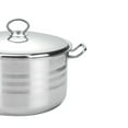 thumbnail image 2 of Alpine Cuisine Stainless Steel Dutch Oven with Lid & Easy Cool Handle, Food Grade Stainless Steel Heavy Duty, Commercial Grade Healthy Cookware kitchen Dutch oven, Dishwasher Safe-15 Quart, 2 of 5
