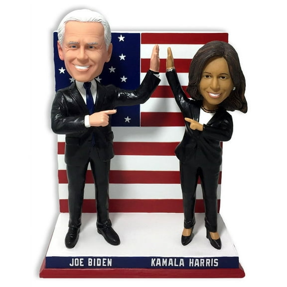 Joe Biden & Kamala Harris Dual Black Dress Bobblehead