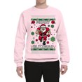 thumbnail image 2 of Wild Bobby Merry Blitzmas, Football Christmas Sweater Design | Holiday Unisex Crewneck Sweatshirt, 2 of 5