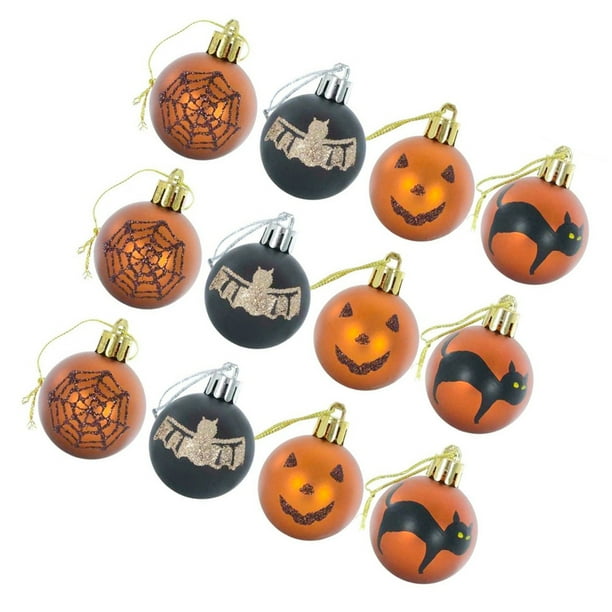 Adorno de Pared Bewildely 12X de Halloween Tamaño Compacto Accesorios para el Hogar