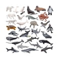thumbnail image 3 of 30 Piezas Regalo de Animales del Océano Estatuas en Miniatura de Animales Marinos Juguetes Figuras de Animales Marinos para Decoración de Fiesta de, 3 of 8