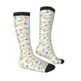 thumbnail image 4 of Lsque Squirrel In The Forest Printed Crew Socks Men's Women's LightWeight Thin Casual Calf Socks ,Knee High Socks,Cotton Socks, 4 of 9