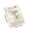 White, variant on Writing Journal Notebook - Page Reading Record Book Portable Plain Writing Pad For Learning Office Daily Note Takings Use