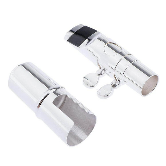 Xingzhi Professional Tenor Alto Saxophone Sax Mouth Brass Mouthpiece Silver