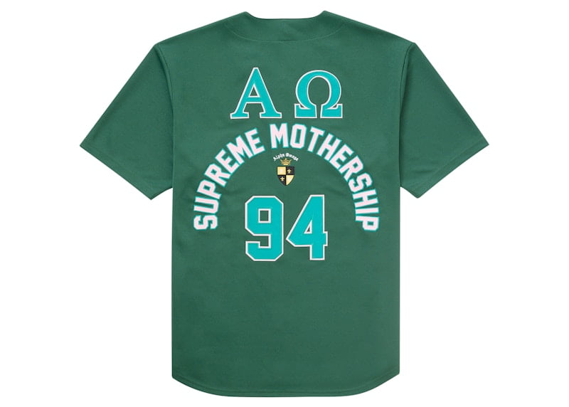 トップス Supreme Alpha Omega Baseball Jersey XL Supreme Alpha Omega Baseball Jersey White Men's - FW24 - US