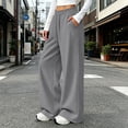 thumbnail image 5 of Luvrsol Sweat Pants for Womens Wide Leg Lounge Pants Deep Side Pockets Breathable Workout Bottoms S-2XL, 5 of 8