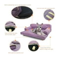 thumbnail image 6 of Pet Dog Bed with Built-in Elevated Platform Base for Dogs & Cats, 6 of 7
