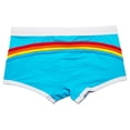 thumbnail image 4 of FcBaudy Men's Three-dimensional Flat-angle Swimming Trunks With Bra Cups To Embarrassment Four-cornered Swimming Trunks For Men man short, 4 of 9