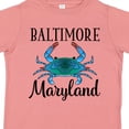 thumbnail image 4 of Inktastic Baltimore Maryland Vacation Blue Crab Boys or Girls Toddler T-Shirt, 4 of 5