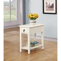 ACME Jeana Side Table, White