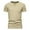 Beige, variant on WAENQINLA Mens T-Shirts Big and Tall V Neck Short Sleeve Casual T Shirt with Chest Pocket Lightweight Button Henley Shirts