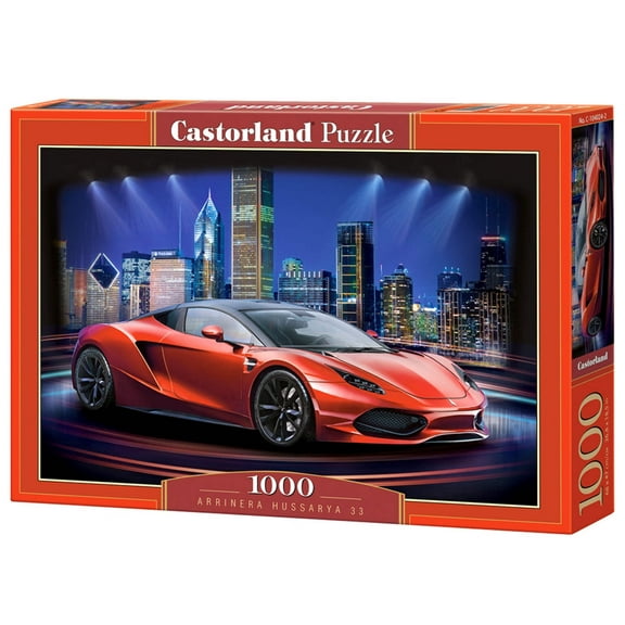 1000 Piece Jigsaw Puzzle, Arrinera Hussarya 33, Sport car, Mobility, Fast car, Adult Puzzle, Castorland C-104024-2