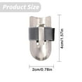 thumbnail image 3 of Tool Series Stainless Finger Guard Finger Protectors Finger Guards For Cutting Multifunctional Stainless Finger Hand Protector Avoid Hurting When Slicing Chopping Kitchen Tools, 3 of 8