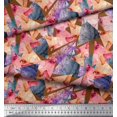 thumbnail image 2 of Soimoi Rayon Fabric Triangle & Texture Print Fabric by Yard 56 Inch Wide, 2 of 3