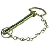 RanchEx Swivel Handle Forged Hitch Pin with Chain, 1/2" x 6-1/4"