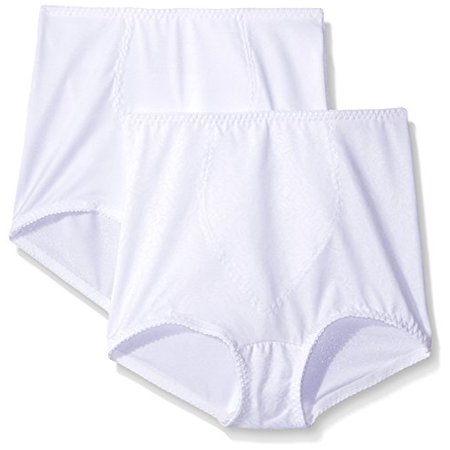 Hanes - Hanes Shapewear Women's Light Control 2 Pack Tummy Control Brief - Walmart.com