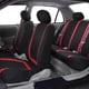thumbnail image 5 of B Juego de fundas para asientos de coche, conjunto completo de tela, buen ajuste para coches, camiones, vehículos, 5 of 5