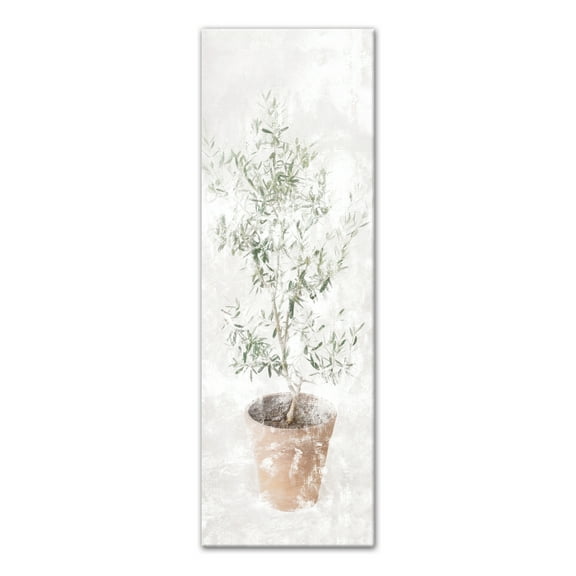 Creative Products Distressed Olive Tree 12x36 Canvas Wall Art