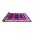 thumbnail image 2 of Ahgly Company Indoor Round Oriental Pink Industrial Area Rugs, 7' Round, 2 of 4