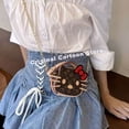 thumbnail image 4 of Hello Kitty Sanrio Kurome bolso grande para la cara lindo Simple presbicia temperamento cartera cadena de dibujos animados paquete cruzado buen aspecto regalo, 4 of 5